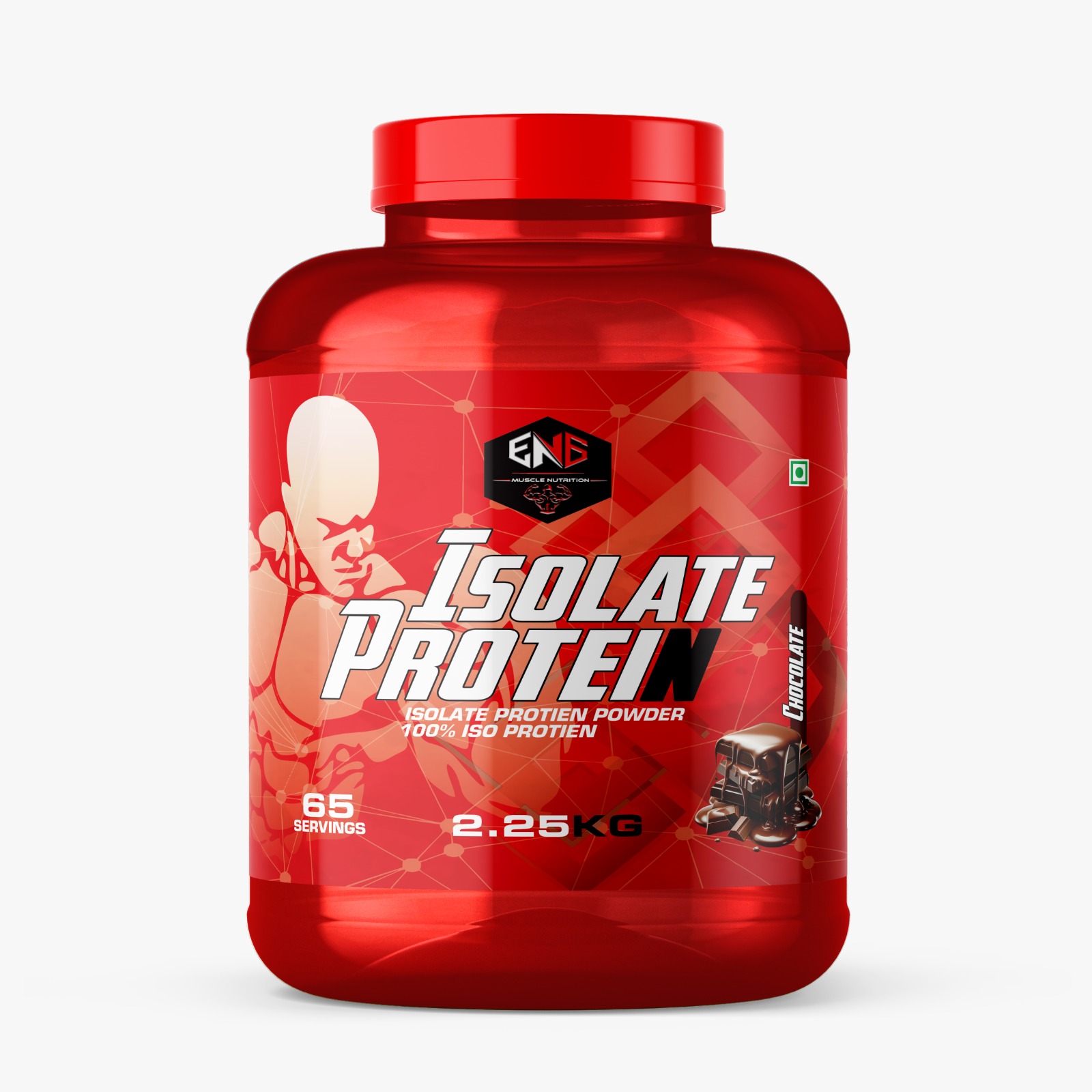 Muscle En6 Nutrition Isolate Protein Chocolate 2.25kg