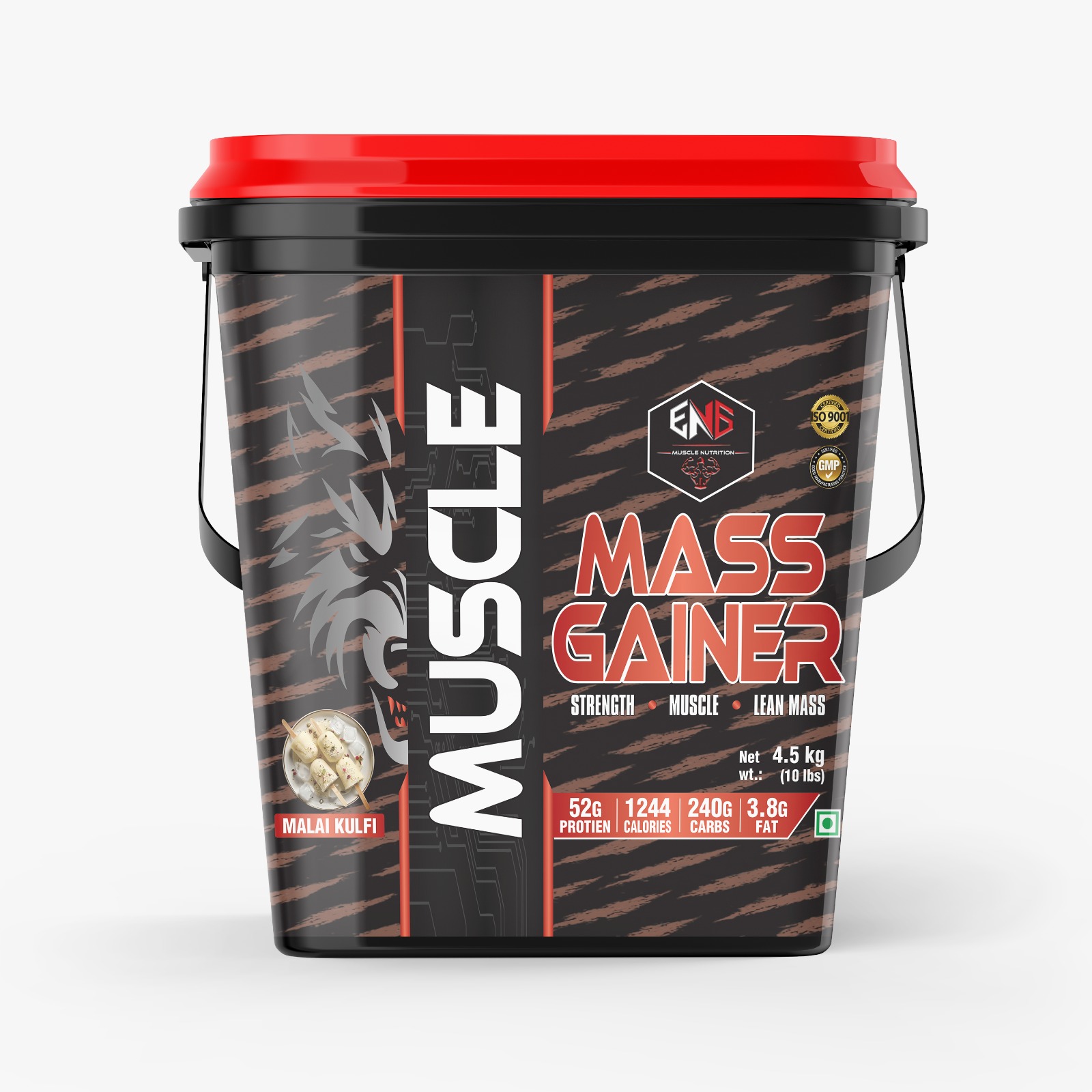 Muscle En6 Mass Gainer Malai Kulfi 4.5kg
